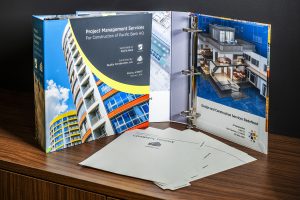 custom made binder with custom dividers