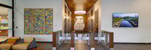 Artwork, Graphics Tell ASB’s Story of Growth at New, 11-Story Campus