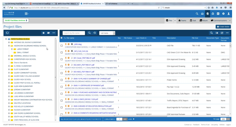 ARC archiving solution screenshot